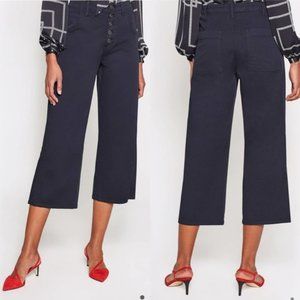 NWT Joie Button Front High Rise Cropped Pants